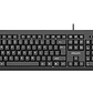 Teclado Con Cable Usb Plug And Play Philips K224 Negro - Miniatura 1