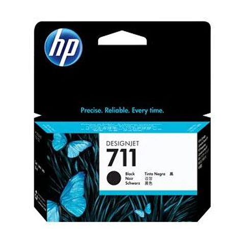 Cartucho Original Hp 711 Bk 38Ml (Cz129A)