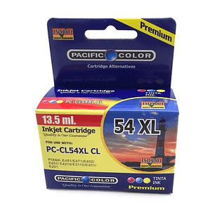 Cartucho Alternativo Pacific Color Cl-54Xl Cl