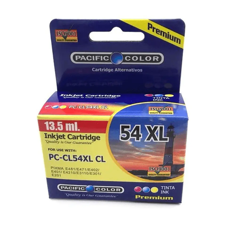 Cartucho Alternativo Pacific Color Cl-54Xl Cl 2