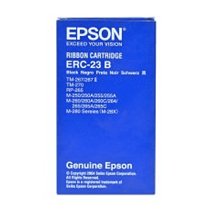 Cinta De Impresora Epson Erc-23 Negro