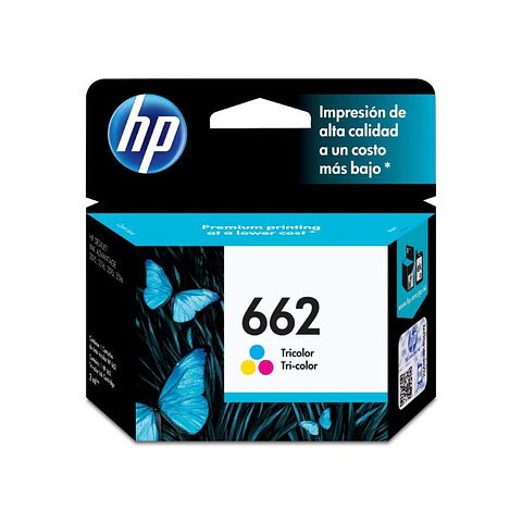 Tinta Original Hp 662 Cl (Cz104)