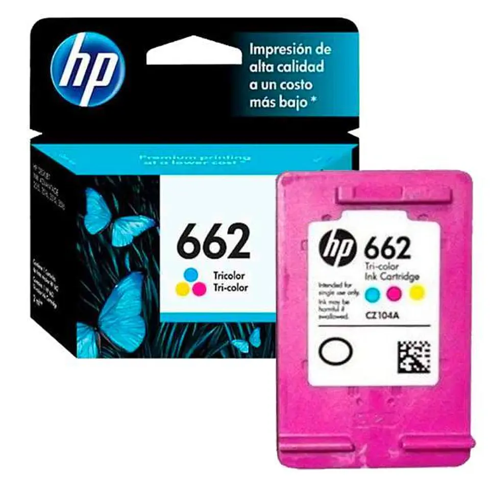 Tinta Original Hp 662 Cl (Cz104) 2