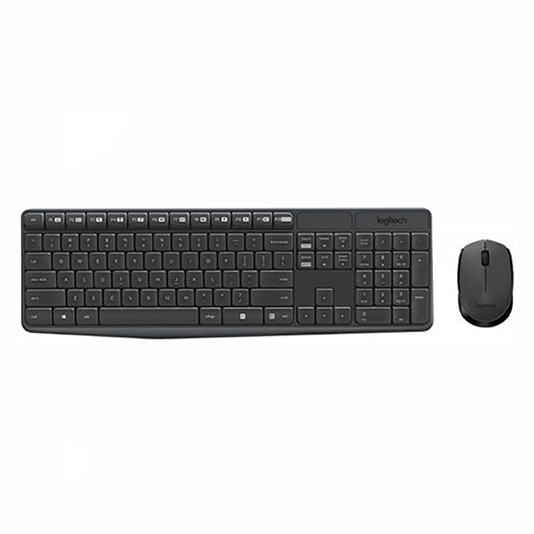 Kit Teclado + Mouse Logitech Inalámbrico Mk235 1