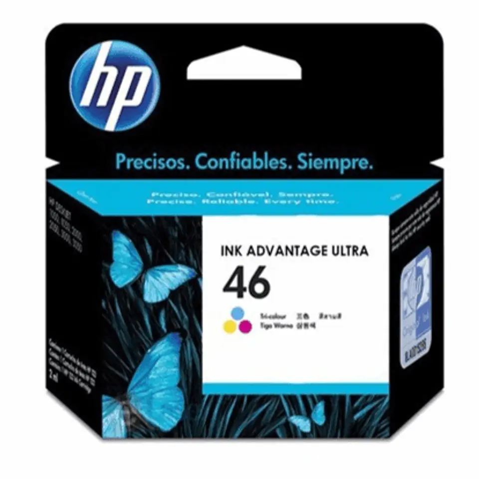 Tinta Original Hp 46 Cl (Cz638Al) 1