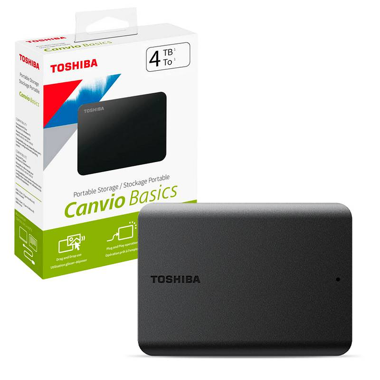 Disco Duro Externo Toshiba Canvio Basic 4Tb 1