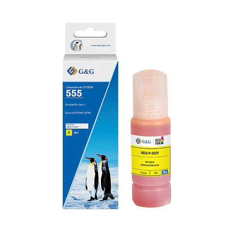 Tinta  Alternativa Ecotank T555 Yellow G&G