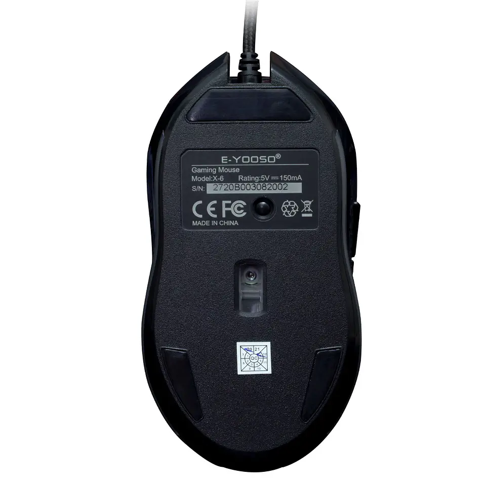 Mouse Gamer X-6 E-Yooso 4