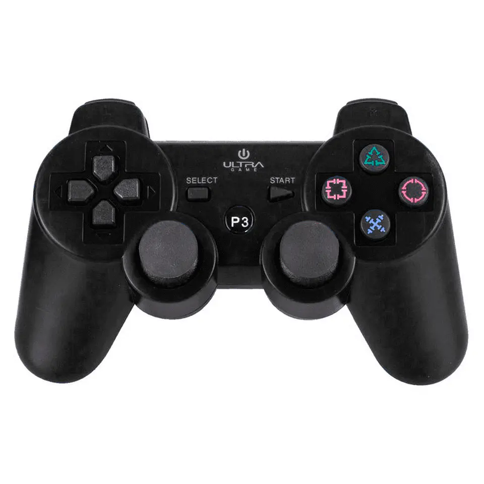 Control Ps3 Bluetooth Dualshock Negro Ultra 1