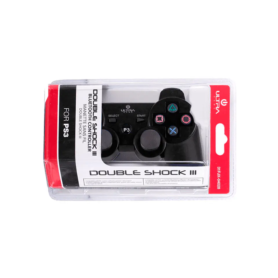 Control Ps3 Bluetooth Dualshock Negro Ultra 2