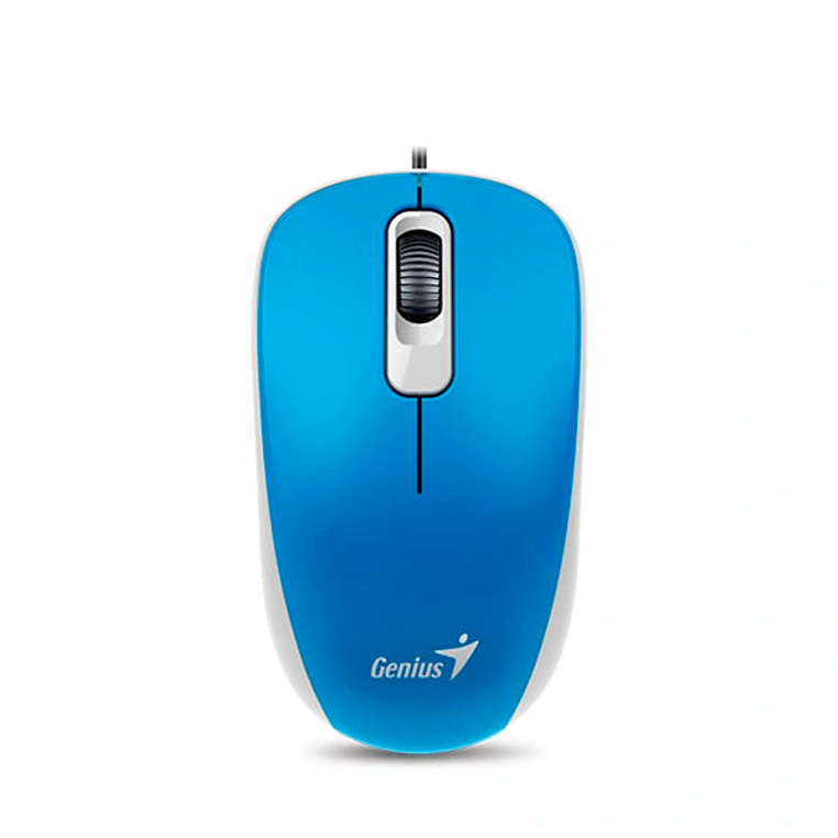 Mouse  Alámbrico Genius Dx110 Blue 1