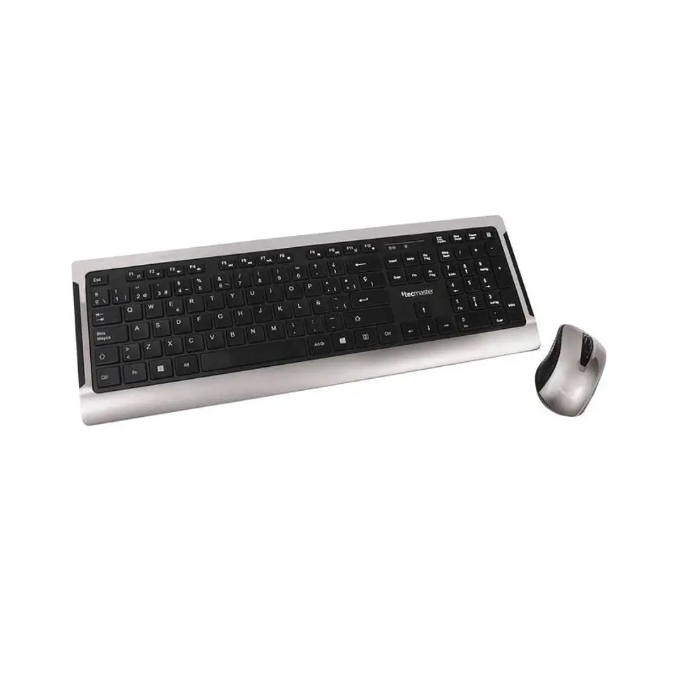 Kit Teclado + Mouse Inalámbrico Tm-Cmt-Ld100 Tecmaster 2