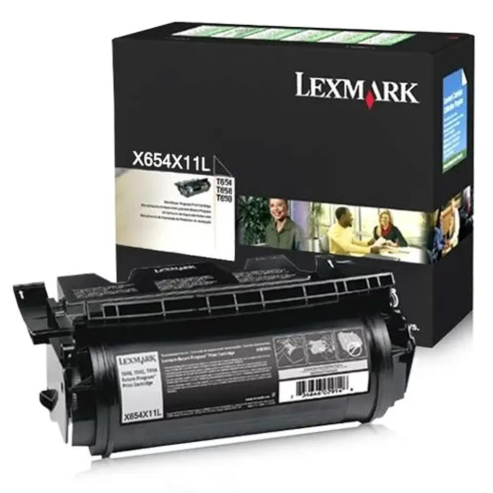 Toner Original Lexmark Extra Alto Rendimiento X654X11L 1