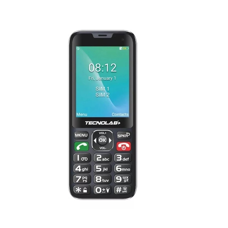 Celular Senior Phone 4G Tl487 Blue Tecnolab 1