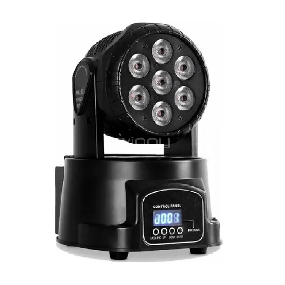 Cabeza Móvil Led Dmx Cm070 Rítmica 56W  Dj Power 2