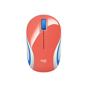 Mouse Inalámbrico Logitech M187 Mini Coral