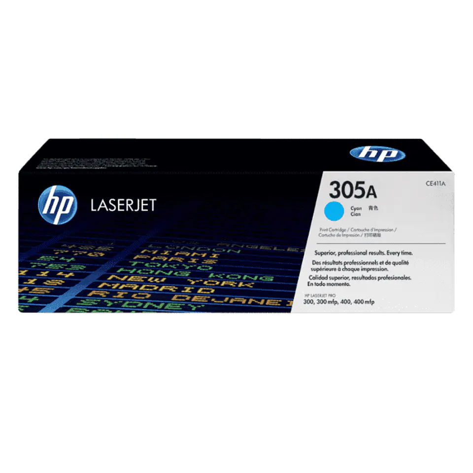Toner Original Hp 305A Cian (Ce411A) 1