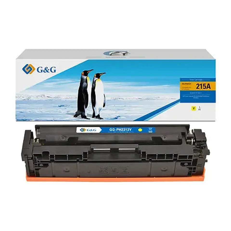 Tóner Alternativo H215A Yellow (W2312A) G&G 1