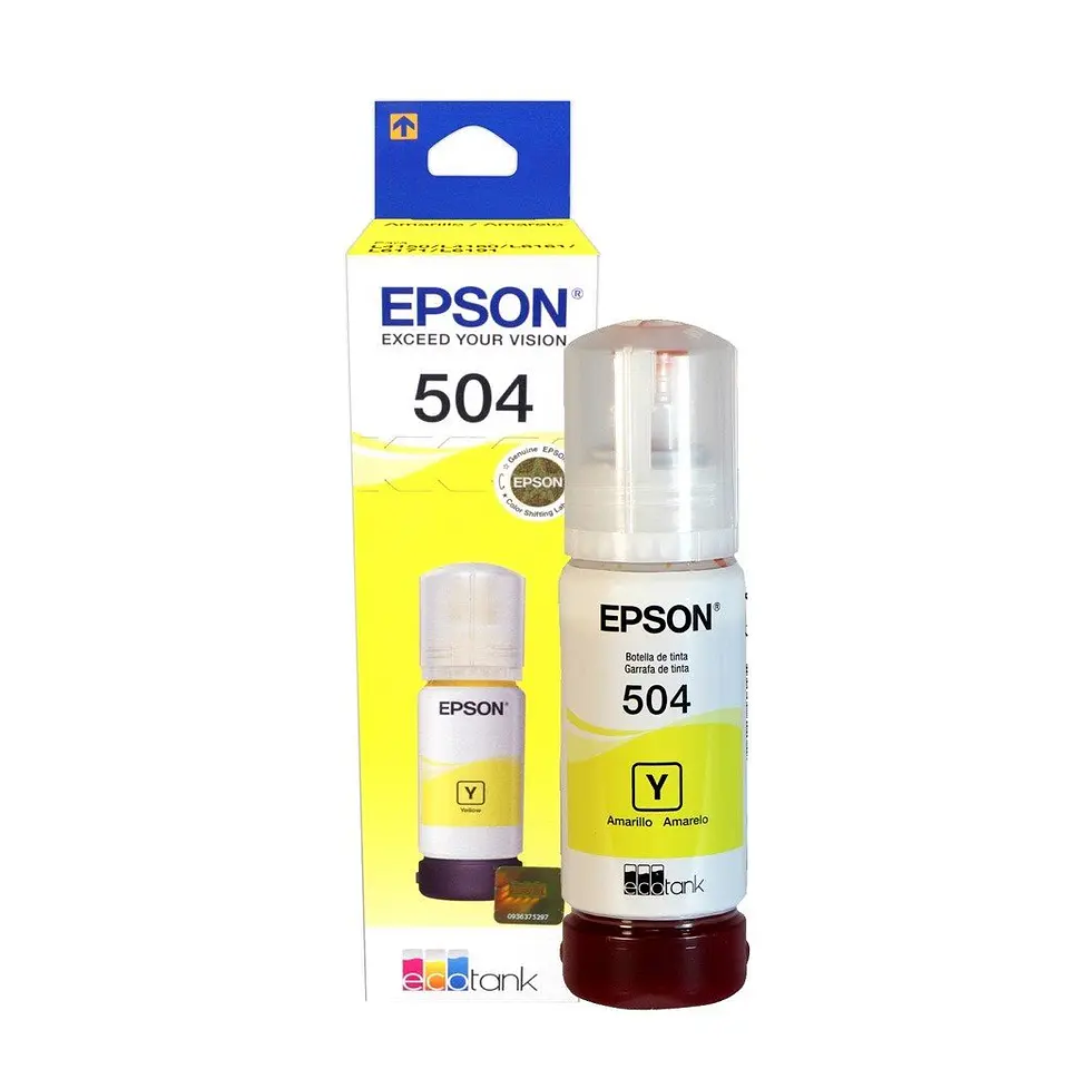 Tinta Original Epson T504 Y (C13T03N42A) 1