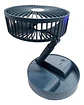 Ventilador Recargable Portátil Usb Plegable Verde Tecnolab - Miniatura 3