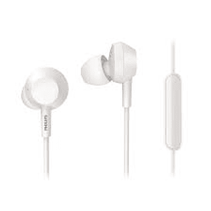 Audífono In Ear Tae4105 Philips Blanco
