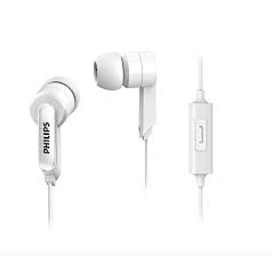 Audífonos Manos Libres Philips She1405 White
