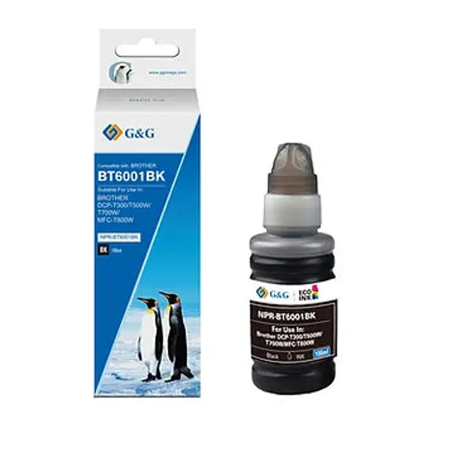 Tinta Alternativa  Bt6001Bk 100Ml G&G 1