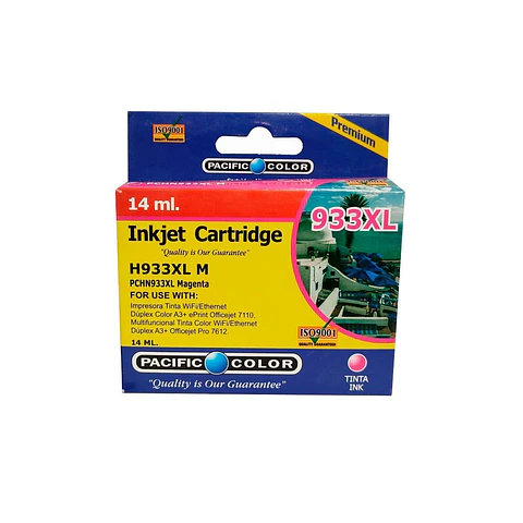 Cartucho Alternativo Pacific Color H933Xl Magenta