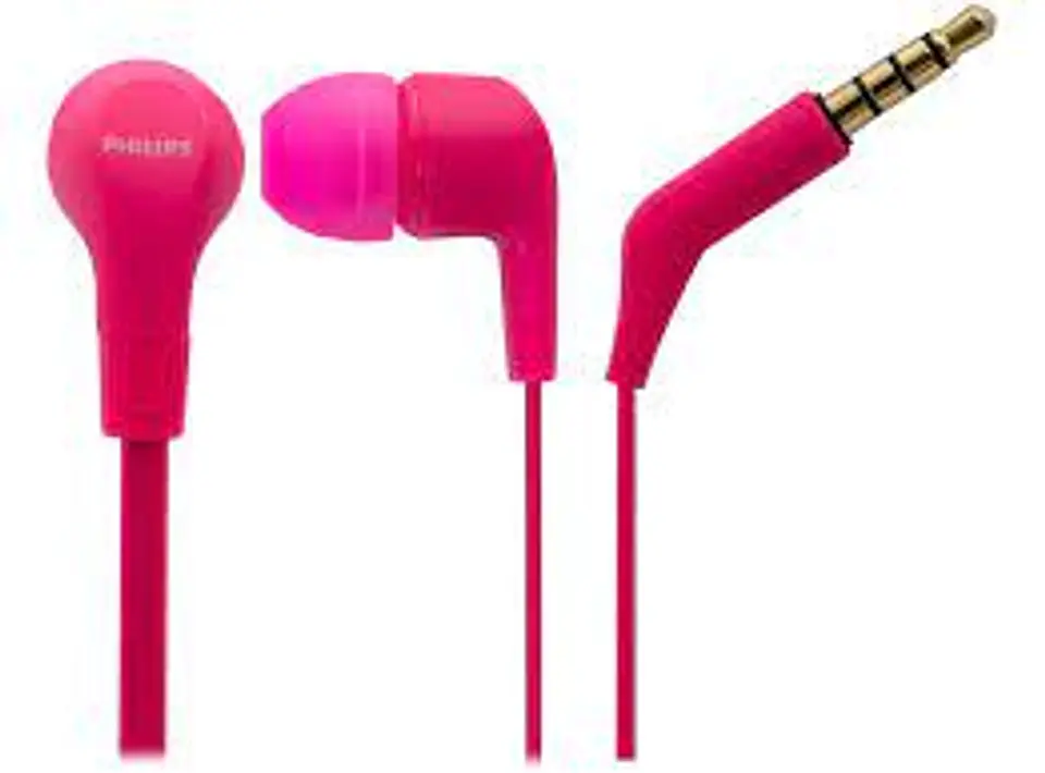 Audífono Manos Libres Jack 3.5 Pink Inear Tae1105 Philips 2