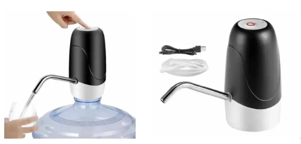 Dispensador De Agua Electrónico Recargable Usb Tl212 Tecnolab 2