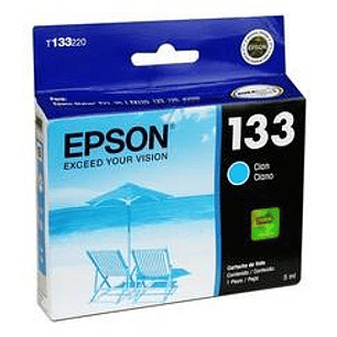 Tinta Original Epson 133 Cyan