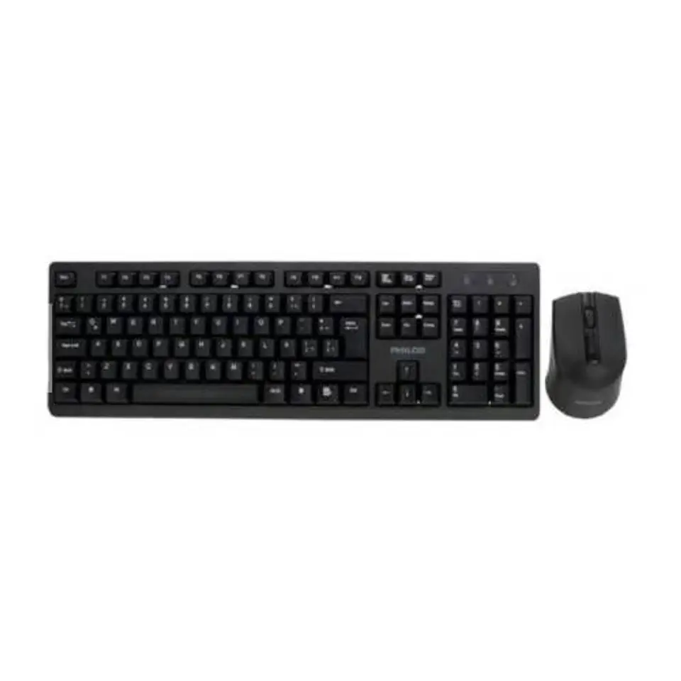 Kit Teclado + Mouse Inalámbricos Philco Negro 29Ppr6354K 2