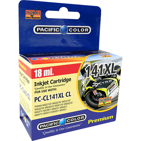 Cartucho  Alternativo Pacific Color CL-141 COLOR