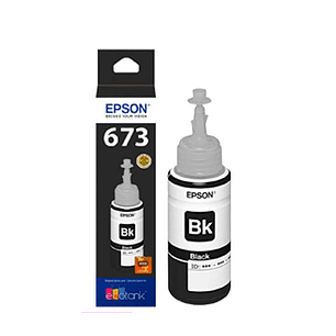 Tinta Epson Original T673 Black