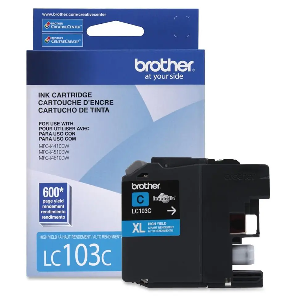Cartucho Original Brother Lc103 Xl Cyan 1
