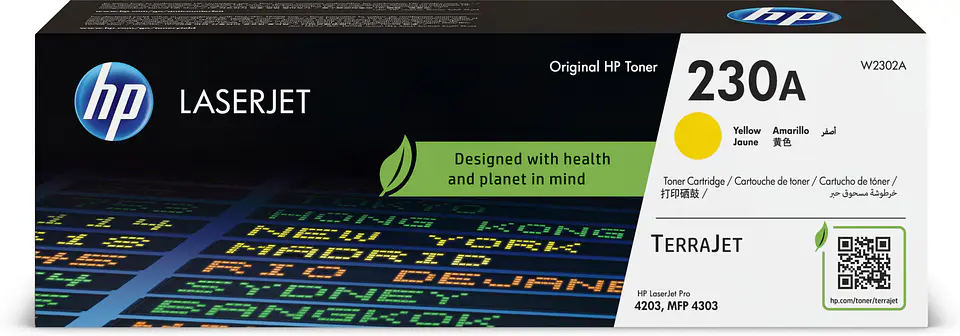 Tóner HP 230A  Yellow LaserJet (W2302A) 2