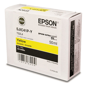 Cartucho de Tinta Original Epson SJIC41P Yellow