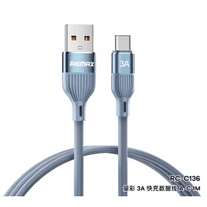 Cable USB a Tipo/C RC-C136 Blue Lyoncai Remax