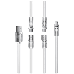 Cable de Carga Rápida RC-C168 60W White 4 en 1 REMAX 