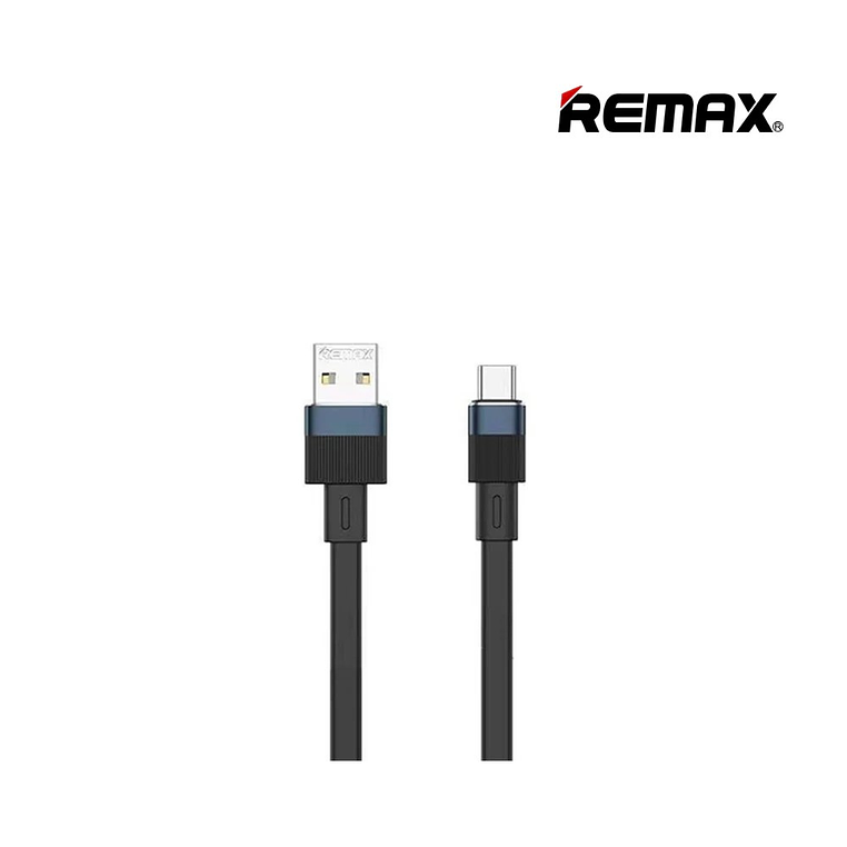 CABLE USB/C 3A ELASTIC ALUMINUM BLACK RC-C001 REMAX  1