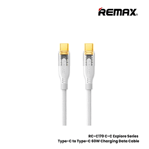 Cable Usb Tipo/C a Tipo/C 60 W RC-C170 White Remax