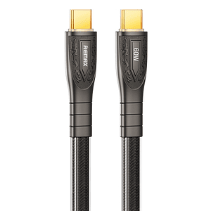 Cable Tipo/C a Tipo/C 60W RC-C166 Black Remax