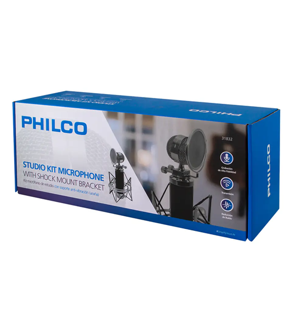 Microfono Condensador De Estudio Profesional 31832 3