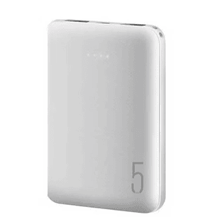 Power Bank 5.000 mAh pbnk5000bc Blanco Audiolab