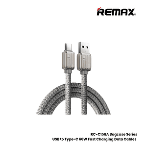 Cable USB A Tipo/C RC-C158 66W Gray Zinc Alloy REMAX 
