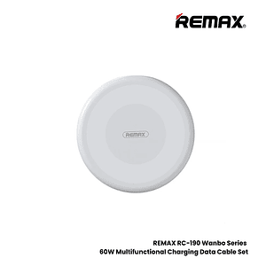 Cable USB Tipo /C RC-190 60W White Wanbo REMAX 