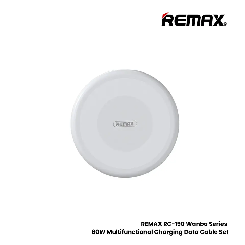 Cable USB Tipo /C RC-190 60W White Wanbo REMAX  1