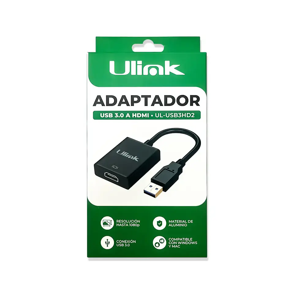 Adaptador USB 3,0 A HDMI UL-USB3HD2 ULINK  5