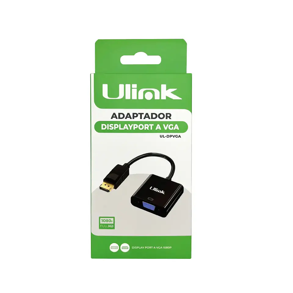 Conversor Display Port A VGA UL-DPVGA ULINK  3