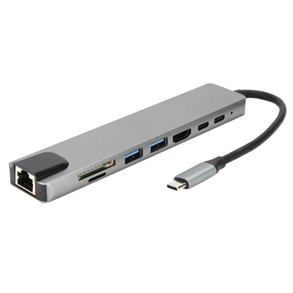 HUB USB-C 8 en 1 88201 PHILCO  1